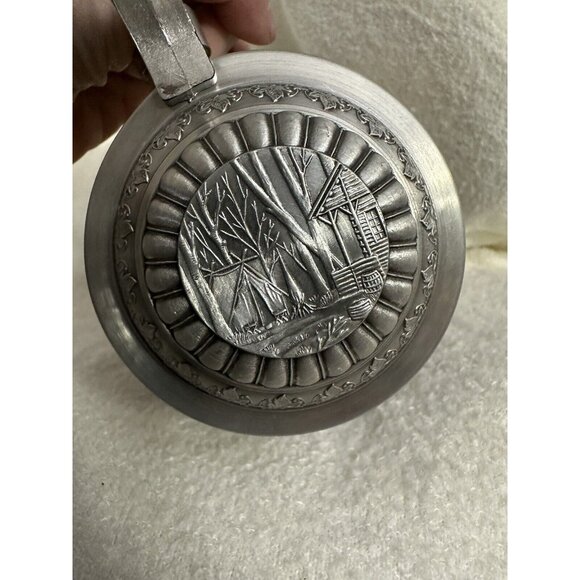 Terry Redlin "Sharing the Solitude”  Stein tankard Perfect Getaway COA 1987 - Picture 9 of 16